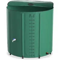 LTPRTZ Depósito de agua plegable para jardín - Recipiente para agua - Riego para jardín - Diseño que ahorra espacio - 750 litros - Ecológico