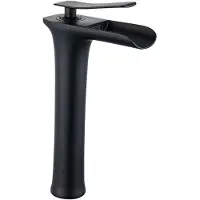 DP GRIFERIA Amaranto: Mezclador monomando para lavabo, color negro