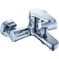 DP GRIFERIA DP Armaturen SALA-0004: Grifo monomando para baño/bañera, color plateado