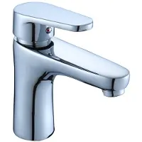 DP GRIFERIA DP Armaturen SALA-0001: Grifo monomando para lavabo, color plateado