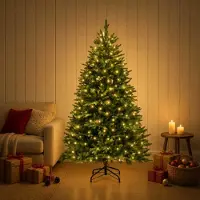 Syfax Árbol de Navidad artificial con ramas articuladas 240 cm
