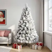 Syfax Árbol de Navidad artificial con ramas articuladas 210 cm