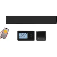 Quality Heating Calentador de terraza infrarrojo Thermolux de 2400W, incluye mando a distancia