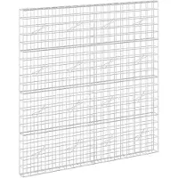 Syfax Gabión con Alambre de 5 mm y Malla de 10x10 cm 200x10x200 cm