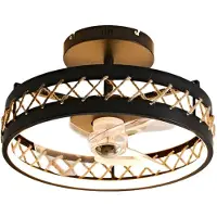 Purline Ventilador De Techo Ceily Rope