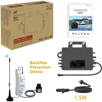OEM Microinversores solares, tecnología MPPT, 2500W, grado de protección IP67 (resistente al agua), límite de cableado de 2500 metros, 230V, 26-60V