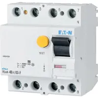 Eaton Y7-187421 FRCMM-40/4/03-G/F, interruptor automático trifásico, tipo G/F, 40 A, 0.3 A