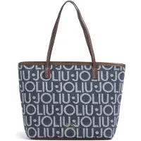 Liu Jo Shopper navy / azul denim / marrón oscuro