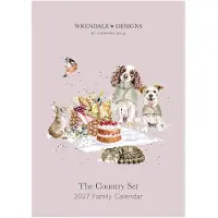 Merkloos Calendario familiar para 2027 con ilustraciones