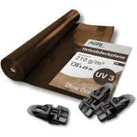 Merkloos Película protectora para madera, en rollo grande, de 1,35 x 25 metros, con ojales