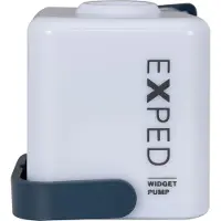 Exped - Widget Pump - Accesorios de camping size 6,5 x 8,5 x 6 cm, blanco/azul