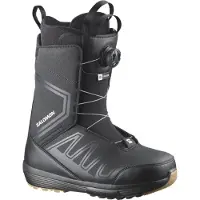 Salomon Snowboard - Botas de snowboard hombre - Faction BOA Black - Talla 42,5 - Negro