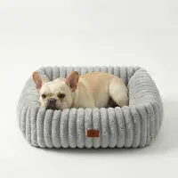 Merkloos Cama para perros pequeños, desmontable y lavable