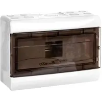 PoLam NakLo Caja de distribución modular, montaje en superficie, con bornes PE y N, 4x16 + 10x10 mm², grado de protección IP55, modelo 6663-213