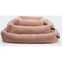 Trimmi Cama para perros Teddy, color rosa, tamaño L: suave y cómoda