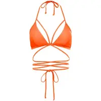 LASCANA Top de bikini 'Gina' naranja