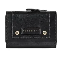 The bridge Cecilia Cartera Bloqueo RFID Piel natural 12 cm negro
