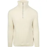Marc O'Polo arc O'Polo Half Zip Jersey Ecru Blanco roto talla