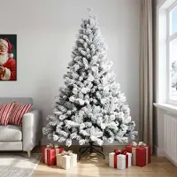 Syfax Árbol de Navidad artificial con ramas articuladas 210 cm