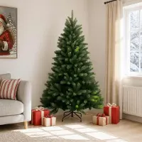 Syfax Árbol de Navidad artificial con ramas articuladas 240 cm