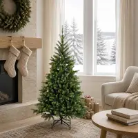 Syfax Árbol de Navidad artificial con ramas articuladas 150 cm