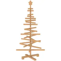 Syfax Árbol de Navidad de madera KOTKA 120 cm Madera de Pino Maciza