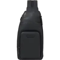 Piquadro Modus Bloqueo RFID Piel natural 36 cm negro