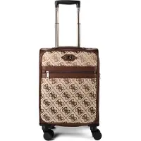 GUESS Samantha 4 ruedas Maleta de cabina 54 cm marrón