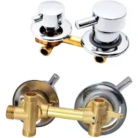 LTPRTZ Grifo mezclador para ducha - 2/3/4/5 vías - Conmutable para diferentes distancias - Disponible en diferentes tamaños