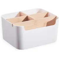 Markenlos Carrito de muñecas de madera, color blanco, de tamaño estándar