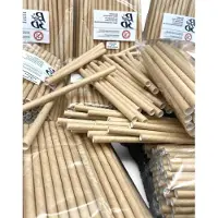 Markenlos Nidos para abejas solitarias, de 145 mm de largo, con diámetros de 6 mm y 8 mm, paquete de 300 unidades