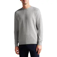 Ted Baker Dartell Ls Regular T Stitched Crew Neck Grey Talla: L | Jerséis Outlet | Hombre | Gris