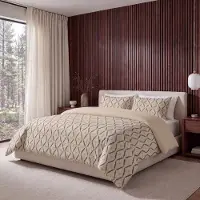 Royal Textile Sleeptime. Edredón "Lazy" color arena, 200 x 220 cm, incluye fundas de almohada