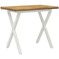 Syfax Mesa de Comedor Cuadrada 90 x 55 x 75 cm