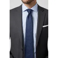 Calvin Klein Tempe Neat Tie Navy Blue Talla: OS | Corbatas Outlet | Hombre | Azul