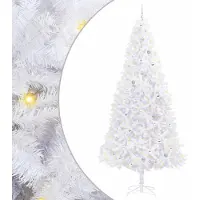 DKD Home Decor Árbol de Navidad artificial con 300 LED 300 cm PVC y Acero
