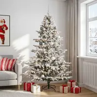 Syfax Árbol de Navidad artificial con bolas 180 cm 300 LED