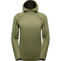 La Sportiva - Ropa de senderismo - Flash Micro-Fleece M Cypress/Night Sky de Lana - Talla XL - Caqui