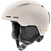 Uvex - Cascos esquís hombre - Monte Pro Mips Warm-Grey Matt - Talla 59-63 cm - Beige