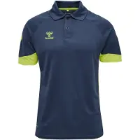 Hummel Camiseta funcional 'Lead' navy / verde neón