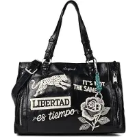Desigual Liberté Bolso para hombre 38 cm negro