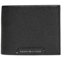 Tommy Hilfiger TH Corp Cartera Piel natural 11.5 cm negro