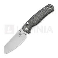 Bestechman Navaja Cicada's Wing - Satin - Micarta, gris
