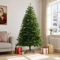 Syfax Árbol de Navidad artificial con ramas articuladas 240 cm