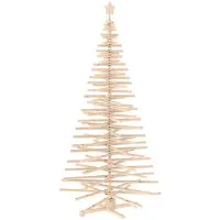 Syfax Árbol de Navidad de madera KOTKA 210 cm Madera de Pino Maciza