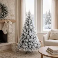 Syfax Árbol de Navidad artificial con ramas articuladas 150 cm