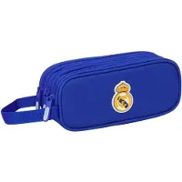 Safta Estuche Real Madrid 21x8.5x7 Cm Triple