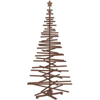Syfax Árbol de Navidad de madera KOTKA 210 cm Madera de Pino Maciza