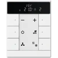 Busch-Jaeger Dispositivo esclavo para sistemas de climatización , modelo 6-f BE SBS/U6.0.11-84, 1 unidad.