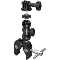 SmallRig 1138 Cabezal de rótula-V4 Multi-función Doble cabezal de Rótula con abrazadera y tornillo de 1/4"